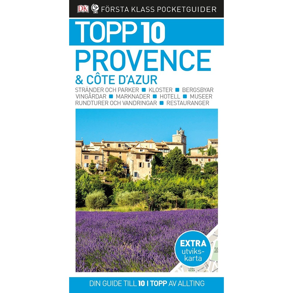 Provence och Côte d'Azur Första Klass Pocketguider